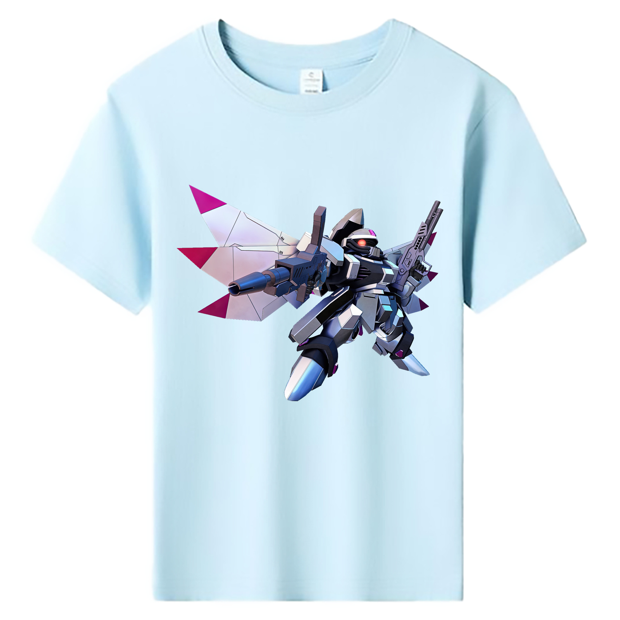 （画像用） 機動戦士ガンダム Mobile Suit Gundam 綿100％キッズTシャツ（フロントプリント）